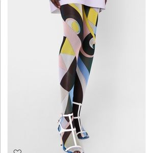 Emilio Pucci Occhi Print tights brand new!!
